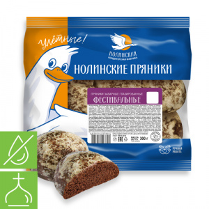 Пряники "Фестивальные" 300г*16, цв.пл. Пряники "Фестивальные" 300г*16, цв.пл.