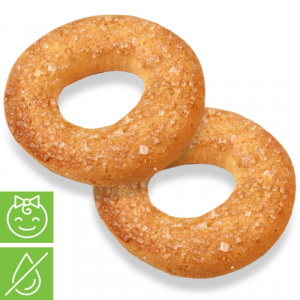 Печенье сдобное "Сдобные колечки" с сахаром 1,7 кг, дет.пит. Печенье сдобное "Сдобные колечки" с сахаром 1,7 кг, дет.пит.