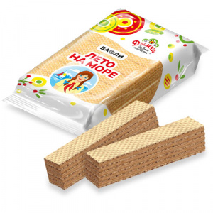 Вафли "Лето на море" 200г*33, цв.пл. Вафли "Лето на море" 200г*33, цв.пл.