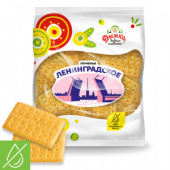 Печенье "Ленинградское" 350г*12, цв.пл.