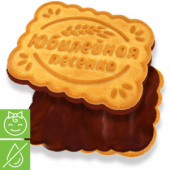 Печенье глазированное "Юбилейная песенка" для детского питания 3,8 кг