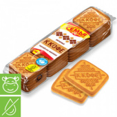 Печенье "К кофе" топленое молоко 335г*18, шб цв.пл.