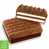 Печенье глазированное "Кучеряшки" суфле-вареная сгущенка 2,2 кг