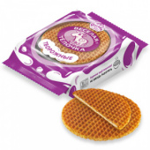 Вафли "Веселая телочка" творожные 150г*24