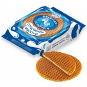 Вафли "Веселая телочка" сгущенное молоко 150г*24