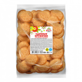 Печенье "Сдобные кружочки" топленое молоко 500г*10, п/п+стикер