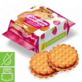 Печенье "Домашние вафельки" с малиновой начинкой 3,74 кг, (фв) цв.п.