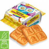 Печенье "Шахматное" 50г*80, цв.пл.