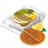 Вафли "Голландские" со вкусом лимонный сорбет 150г*24