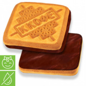 Печенье глазированное "К кофе" топленое молоко 5 кг, для детского питания